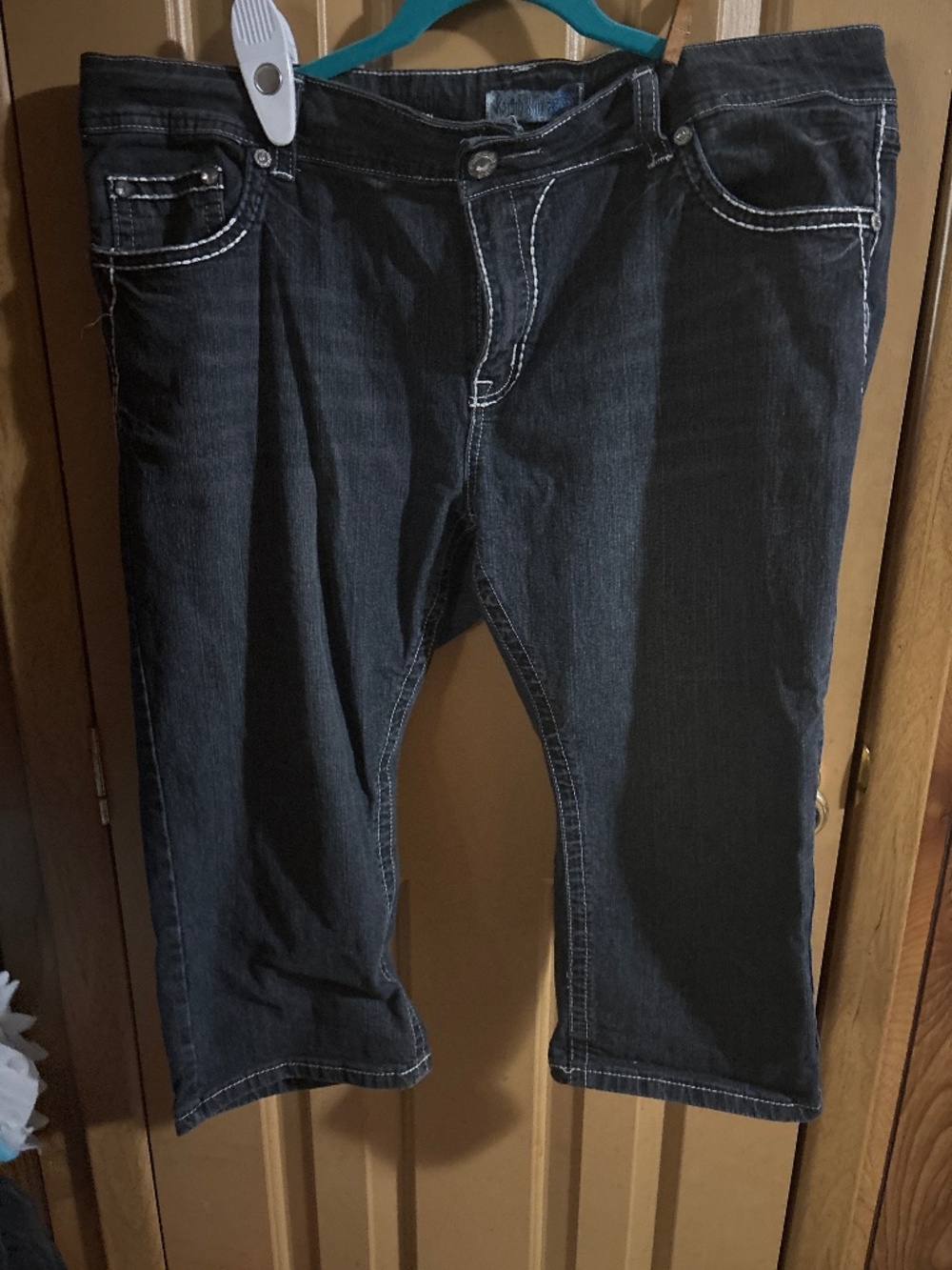 Karma Blue crop jeans